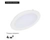 Встраиваемый светодиодный светильник Arlight DL-BL145-12W Warm White 021438