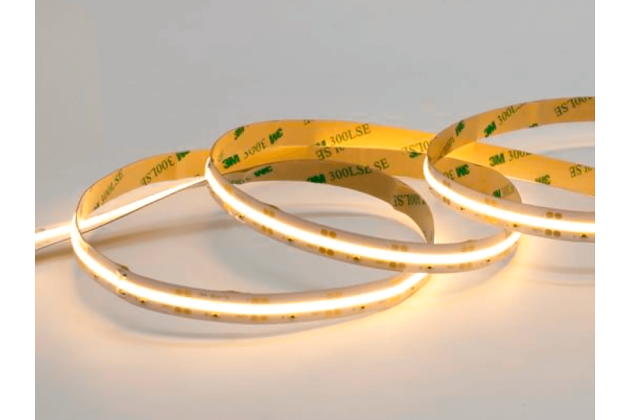 Светодиодная лента SWG PRO COB320-24-6-WW теплый белый 24В IP20 6Вт/м 320 LED/м 00-00044155