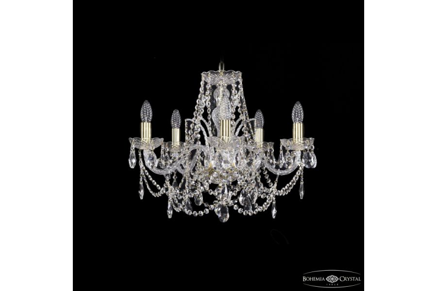 Подвесная люстра Bohemia Ivele Crystal 1411/5/195 G