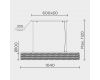 Подвесной светильник Modelux ML.342.1040 CR