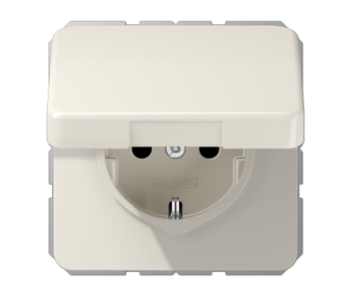 Розетка штепсельная Schuko Jung CD1520BFKIKL