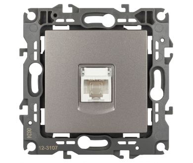 Розетка компьютерная RJ45 Эра 12-3107-16 Б0065716