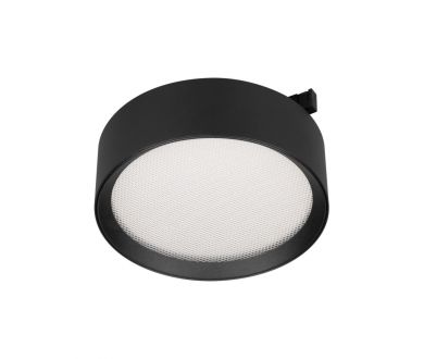 Трековый магнитный светильник Arlight MAG-MICROCOSM-RONDO-R105-10W Warm3000 (BK, 90 deg, 24V) (IP20 Металл) 051776