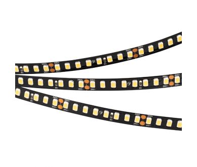 Светодиодная лента Arlight RT-A160-BLACK-8mm 24V Warm3000 (12 W/m, IP20, 2835, 5m) (Arlight, высок.эфф.150 лм/Вт) 029426(2)
