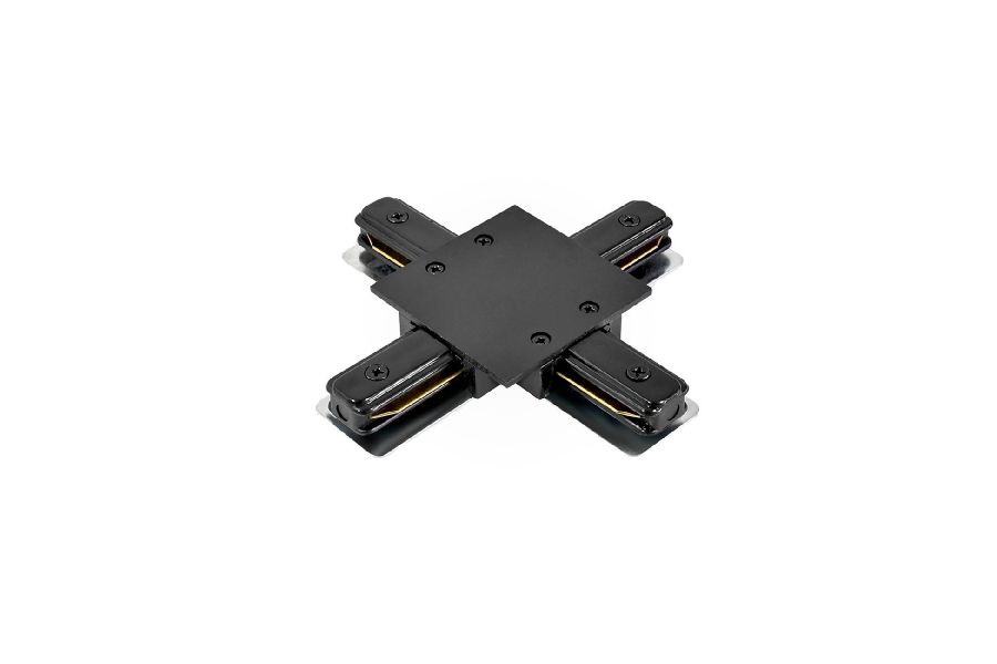 Коннектор X-образный Escada Prima TRA-02-01-001-X Black ESTR20023