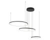 Подвесная люстра Nowodvorski Circolo Led Black 10867