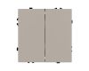 Выключатель 2 кл софт-тач кашемир Arlight SWT-MK02-SFPL-CA (250V, 10A) 059419(1)