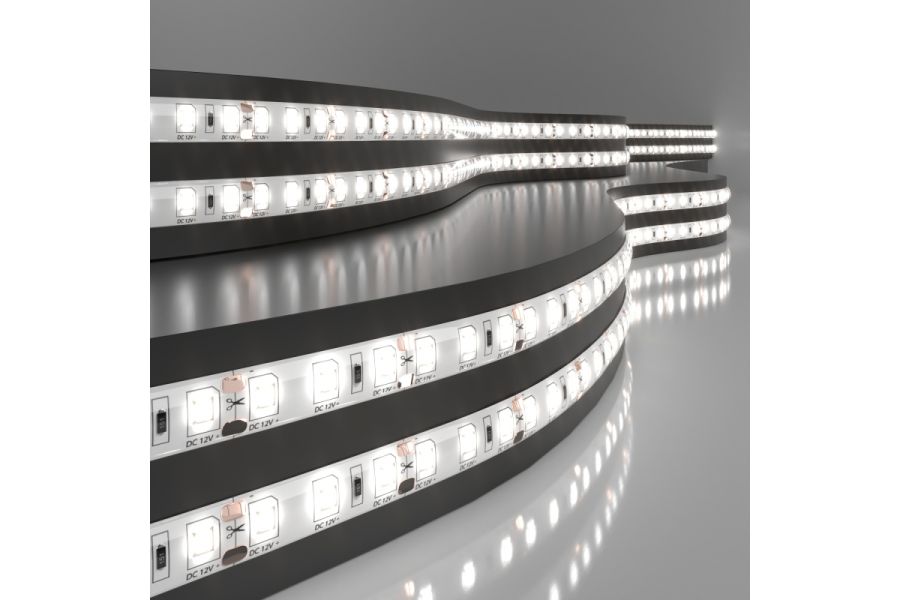 Светодиодная лента Elektrostandard 12V 9,6W 120Led 2835 IP65 дневной белый, 5м 4690389167041