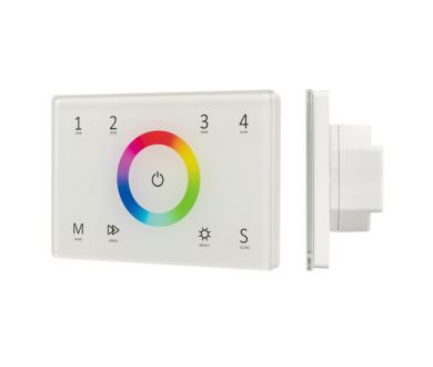 Панель Arlight Sens Smart-P83-RGB White (230V, 4 зоны, 2.4G) 028402
