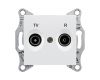 Розетка TV/R проходная Schneider Electric Sedna 4dB SDN3301821