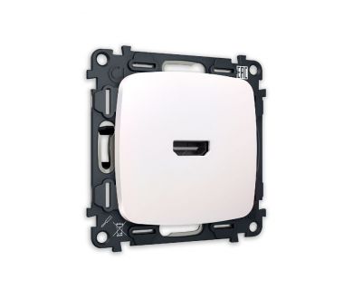 Комплект механизма розетки HDMI 2.0 40V/500mA 2.0GHz 5-18Gbit/s Ambrella Volt Omega MO214010