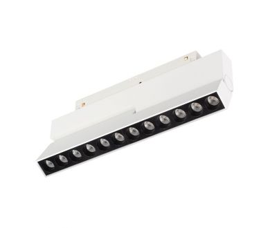 Трековый магнитный светильник Arlight MAG-ORIENT-DOTS-FOLD-S230-12W Day4000 (WH, 30 deg, 48V) 045034