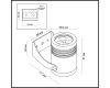 Архитектурный светильник Odeon Light Nature Stima 6648/6WA3