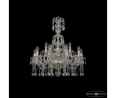 Купить Подвесная люстра Bohemia Ivele Crystal 1413/10+5/220/XL-74 G Подвесная люстра Bohemia Ivele Crystal 1413/10+5/220/XL-74 G