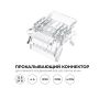 Коннектор прокалывающий 4 pin для соединения RGB LED ленты 10мм, тип COB Apeyron 09-118