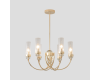 Люстра на штанге Crystal Lux SECRET SP6 GOLD