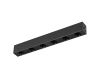 Трековый магнитный светильник Arlight MAG-DOTS-25-L200-6W Warm3000 (BK, 30 deg, 24V, DALI) 046323