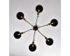 Подвесная люстра Lumina Deco Valmonti LDP D015-6 BK