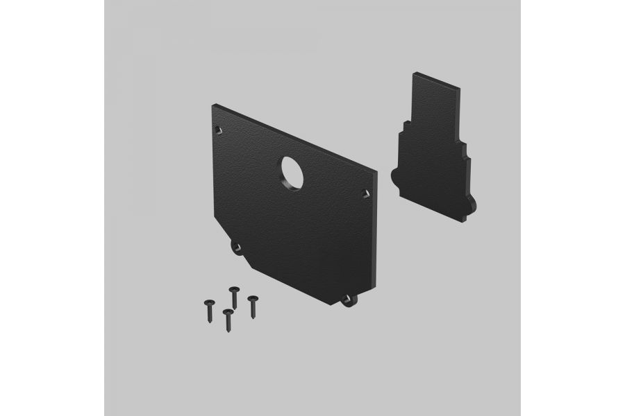 Комплект заглушек к шинопроводу Maytoni Technical Magnetic track system Exility Accessories for tracks Exility TRA034EC-SCH-42B