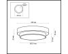 Настенный светильник Odeon Light Holger 2746/2C