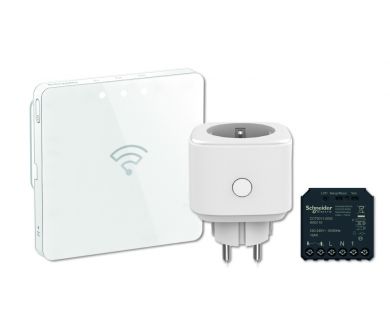 Набор IP-шлюз, SmartPlug, микромодуль Schneider Electric Wiser KIT_CCT80010_TO