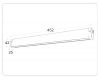 Трековый магнитный светильник Ambrella Light Magnetic 220V GL1282