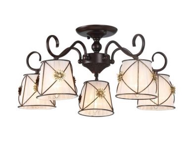 Потолочная люстра Arte Lamp 72 A5495PL-5BR