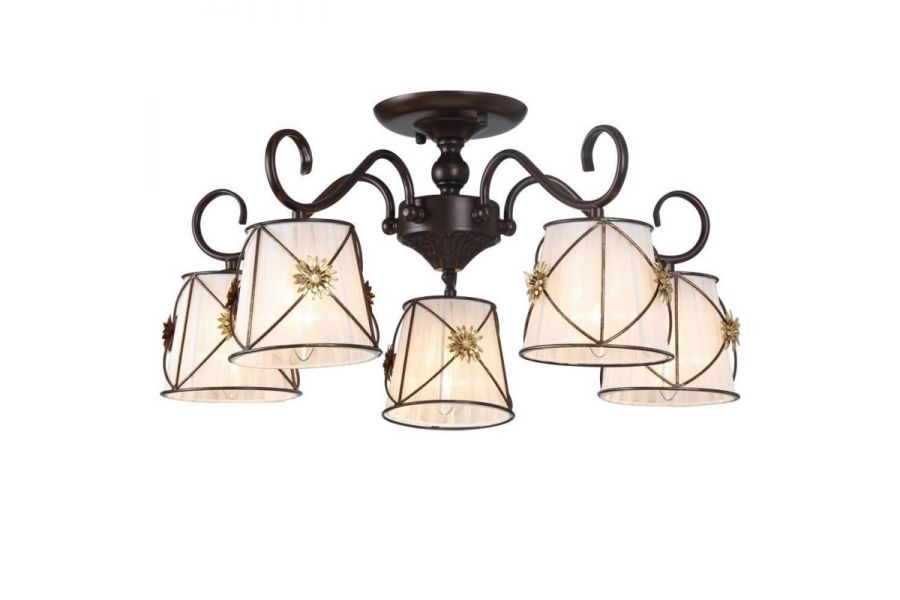 Потолочная люстра Arte Lamp 72 A5495PL-5BR