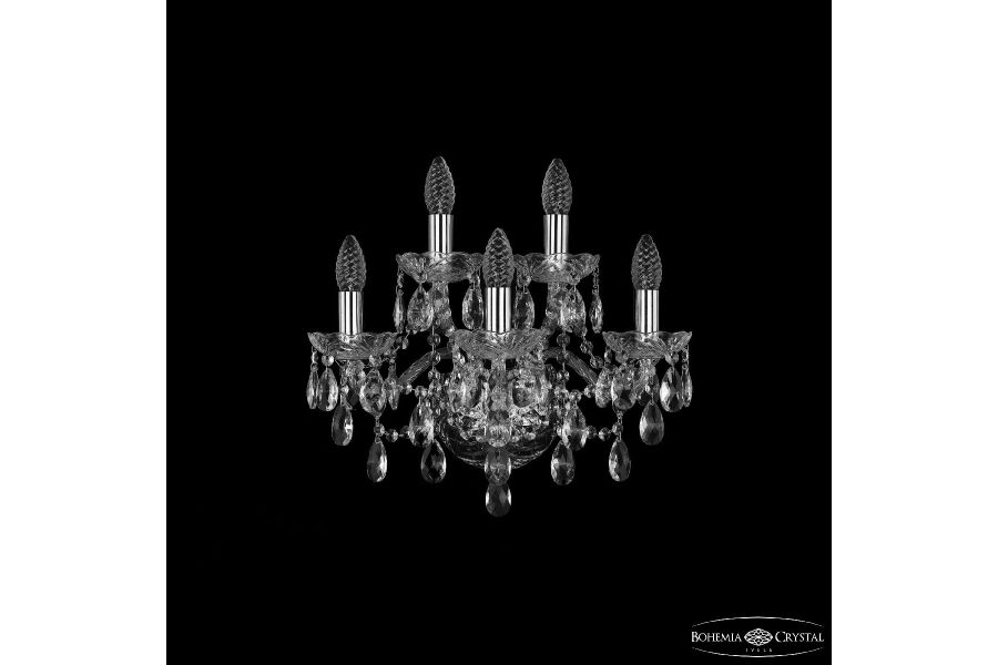 Бра Bohemia Ivele Crystal 1415B/3+2/165 Ni