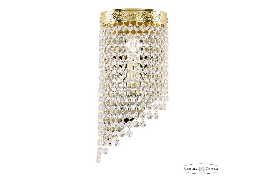 Настенный светильник Bohemia Ivele Crystal 83401BL/15IV-33 G R