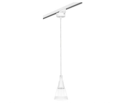 Трековый светильник Lightstar Track 1 white L1T757016 (757016+592006)