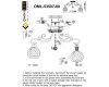 Потолочная люстра Omnilux Sanalvo OML-53507-08