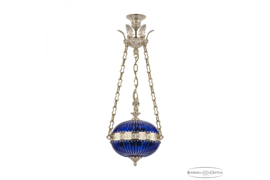 Подвесной светильник Bohemia Ivele Crystal 71000P/30 GW Clear-Blue/H-1K Y8 FA4M