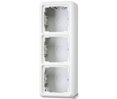 Купить Коробка трехместная Jung CD583AW Коробка трехместная Jung CD583AW