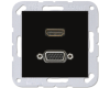 Розетка HDMI/VGA Jung MAA1173SW