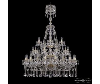 Подвесная люстра Bohemia Ivele Crystal 1413/20+10+5/400/XL-158/3d G