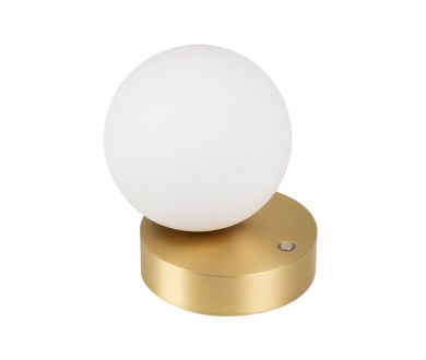 Настольная лампа Arlight SP-ORNELLA-TAB-L150-R125-6W Warm3200-MIX (GD, 300 deg, 230V, TOUCH-DIMM) (IP20 Металл) 059515