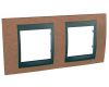 Рамка 2-постовая Schneider Electric Unica Top MGU66.004.2M2