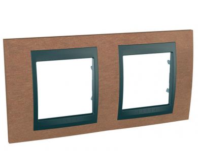Рамка 2-постовая Schneider Electric Unica Top MGU66.004.2M2