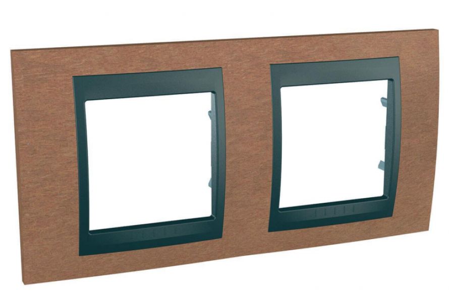 Рамка 2-постовая Schneider Electric Unica Top MGU66.004.2M2