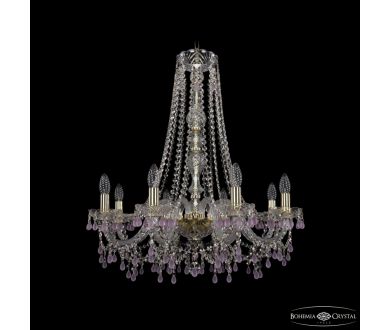 Подвесная люстра Bohemia Ivele Crystal 1410/8/240/h-74 G V7010