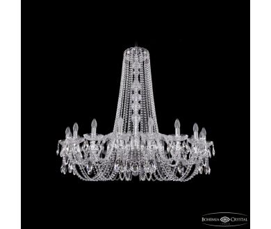 Подвесная люстра Bohemia Ivele Crystal 1402/18/400/h-105 Ni