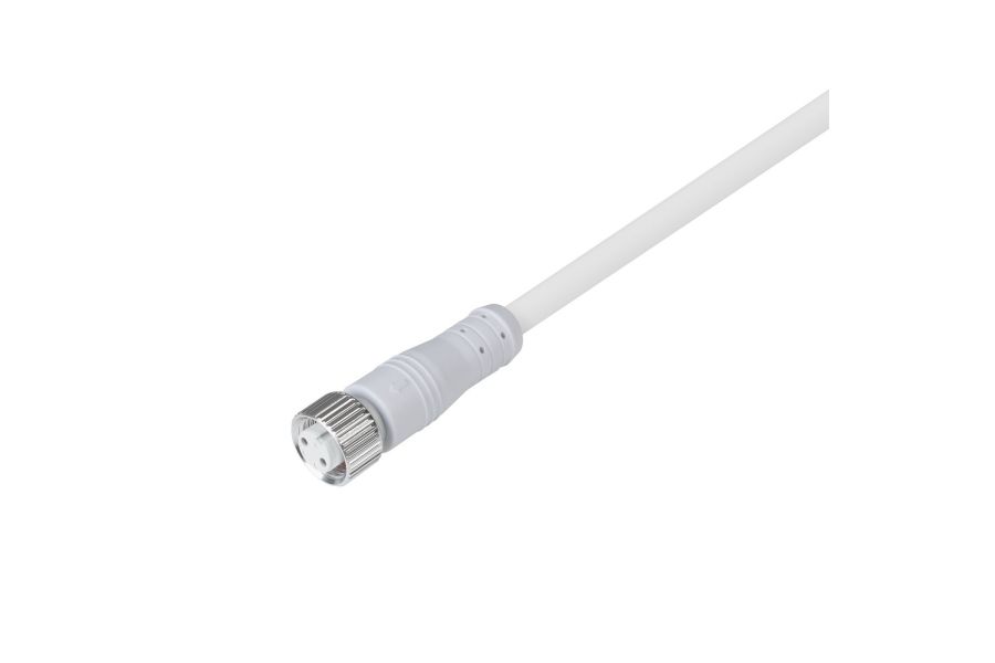 Коннектор питания Arlight ARL-WAVE-1615-CON-POWER-FEMALE-2PIN-WHT (IP67 Пластик) 059758