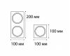 Рамка Italline M01-1019 white