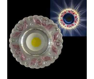 Встраиваемый светильник Reluce 42236-9.0-001PL MR16+LED3W CL/PK