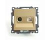 Розетка TV + компьютерная RJ-45 Stekker Катрин GLS00-7106-08 49230