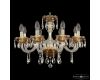 Подвесная люстра Bohemia Ivele Crystal 5417/8/195 G Amber/M-1G