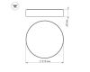 Накладной светильник Arlight SP-Rondo-R210-20W Warm3000 022905(2)