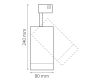Трековый светодиодный светильник Lightstar Canno Led 303274