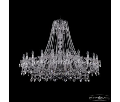Подвесная люстра Bohemia Ivele Crystal 1411/24/530 Ni